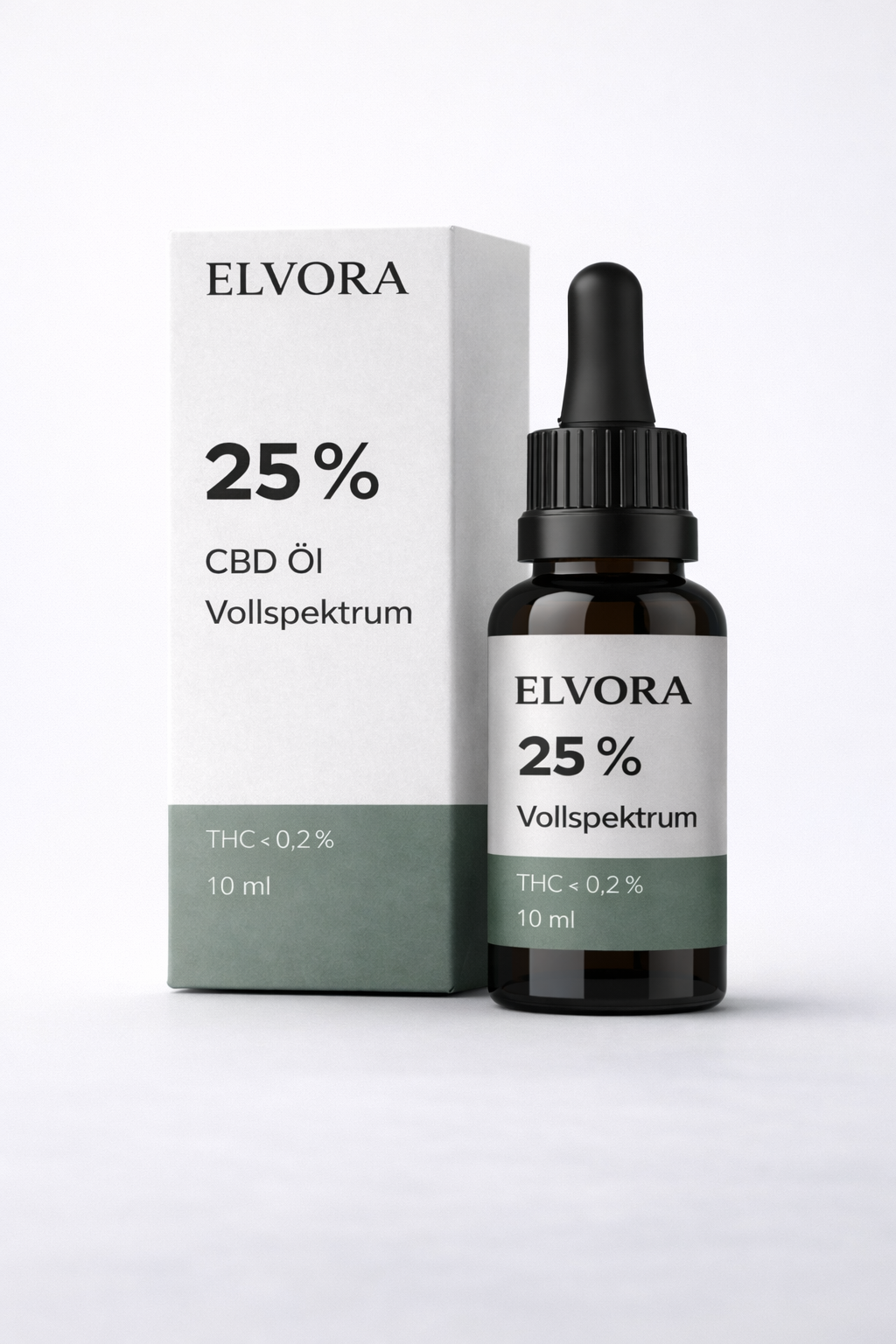 ELVORA CBD Öl 25 % Vollspektrum