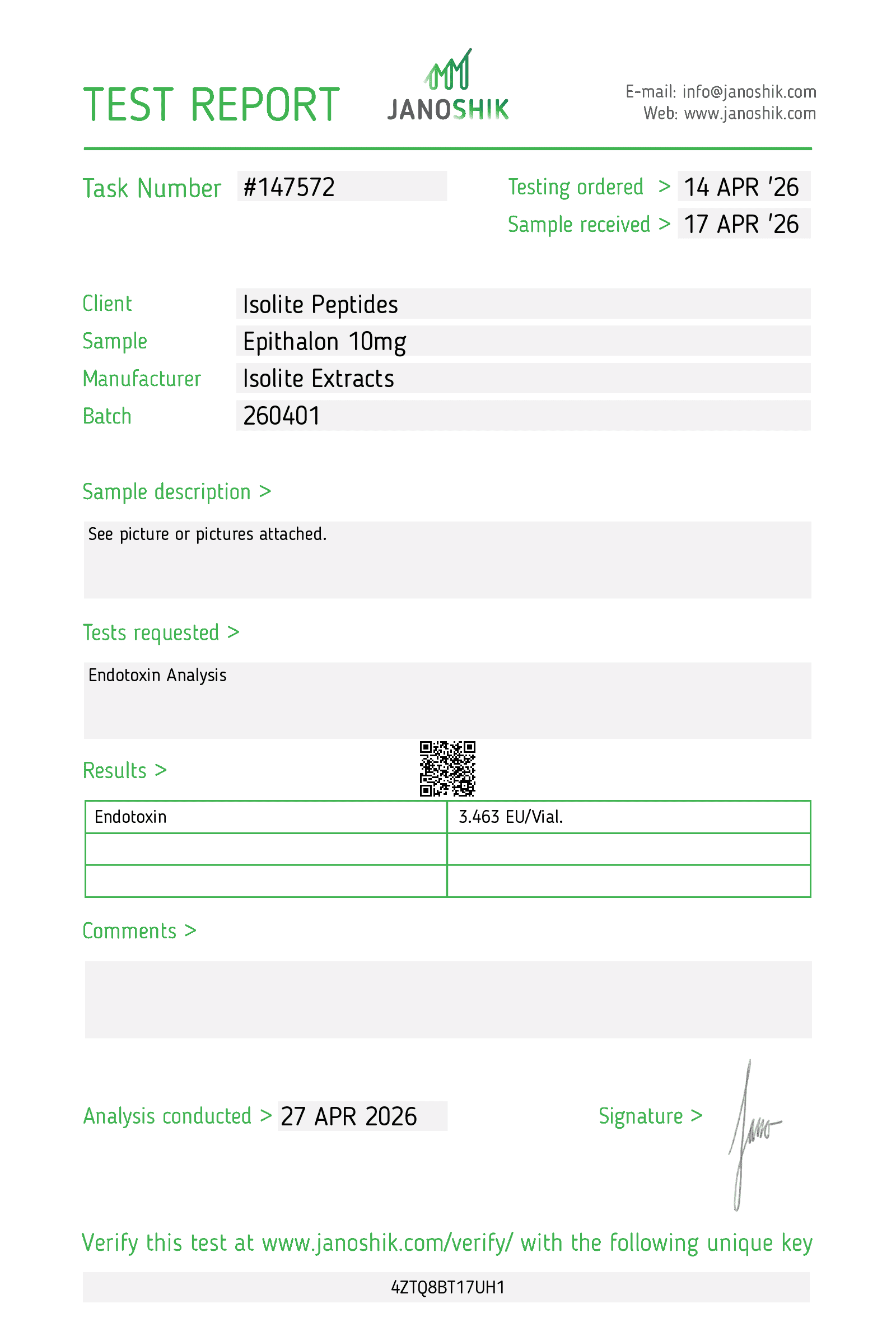 Epithalon 50mg - Image 3